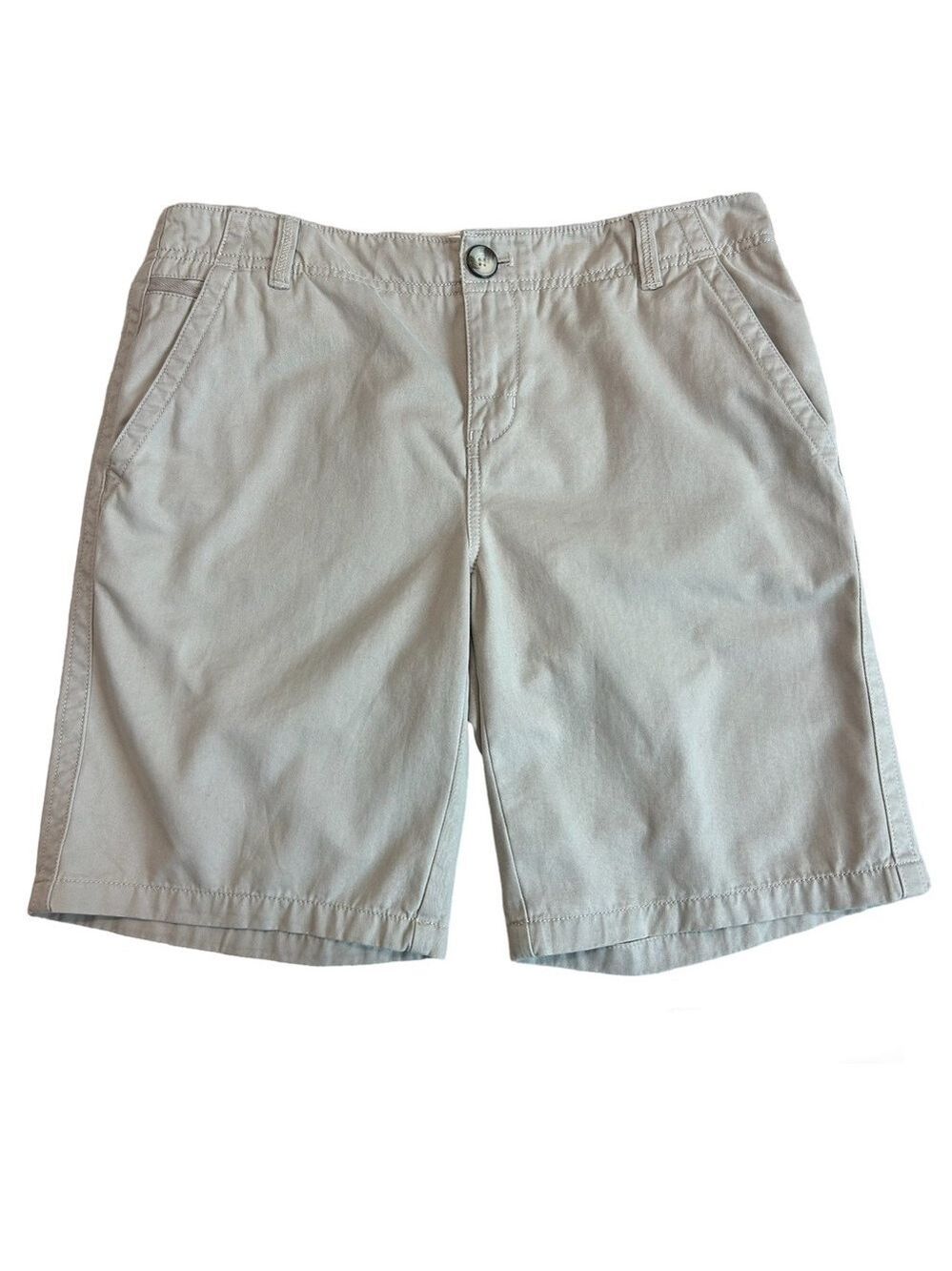 Eddie Bauer women's Blakely shorts beige tan brown Sz 10